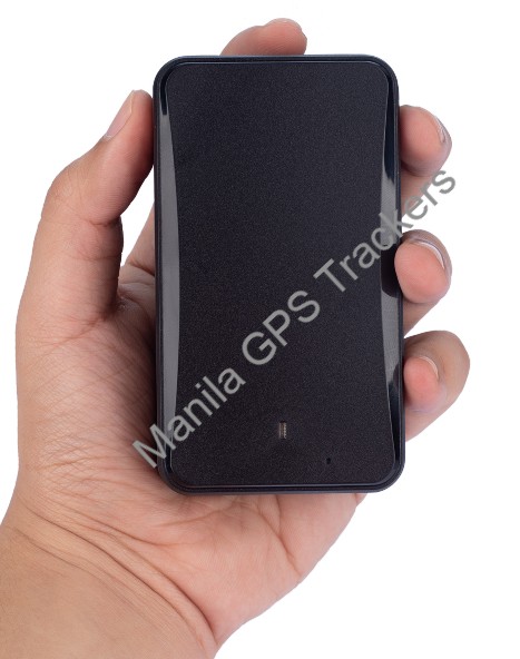 Portable GPS Tracker in hand